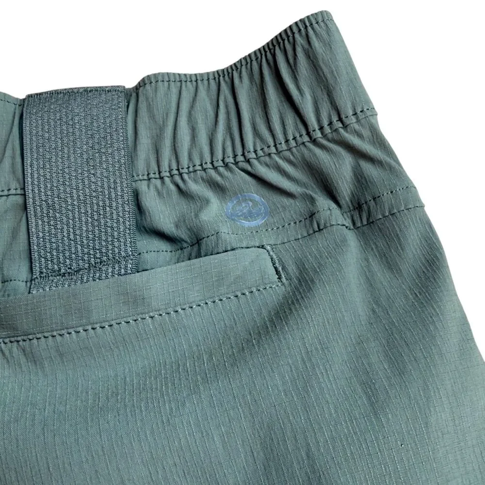 Eddie Bauer First Ascent Women’s Hiking Shorts Green Size 12 Outdoor Hiking EUC